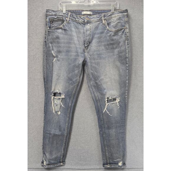 Kancan Vintage High Rise Tint Boyfriend Jeans Size 32 - Picture 1 of 5